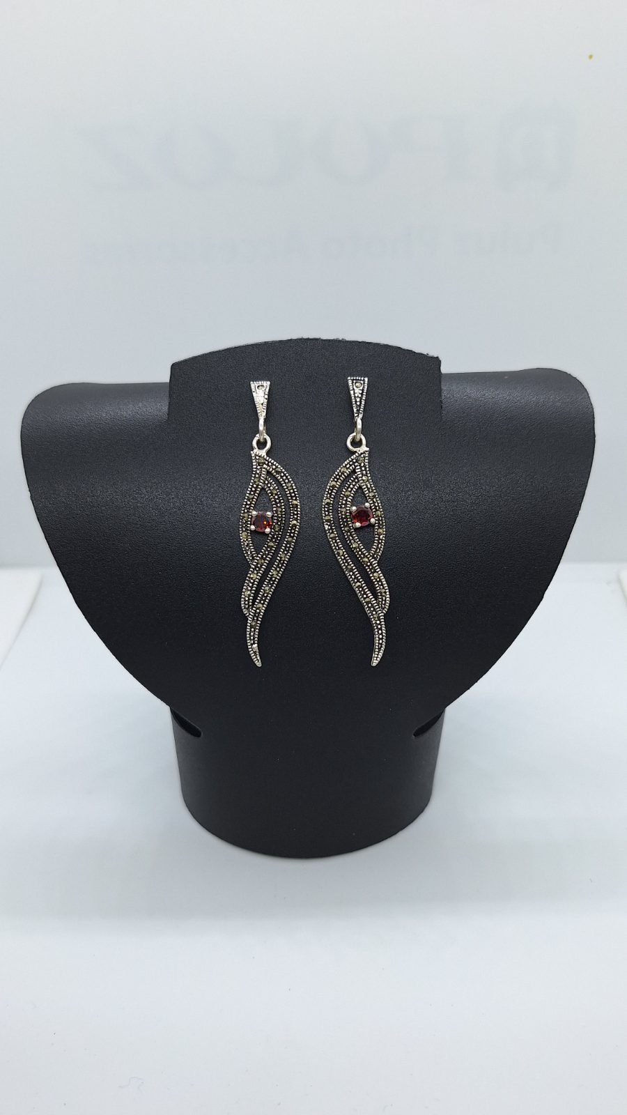 Aretes largos ala marquesita