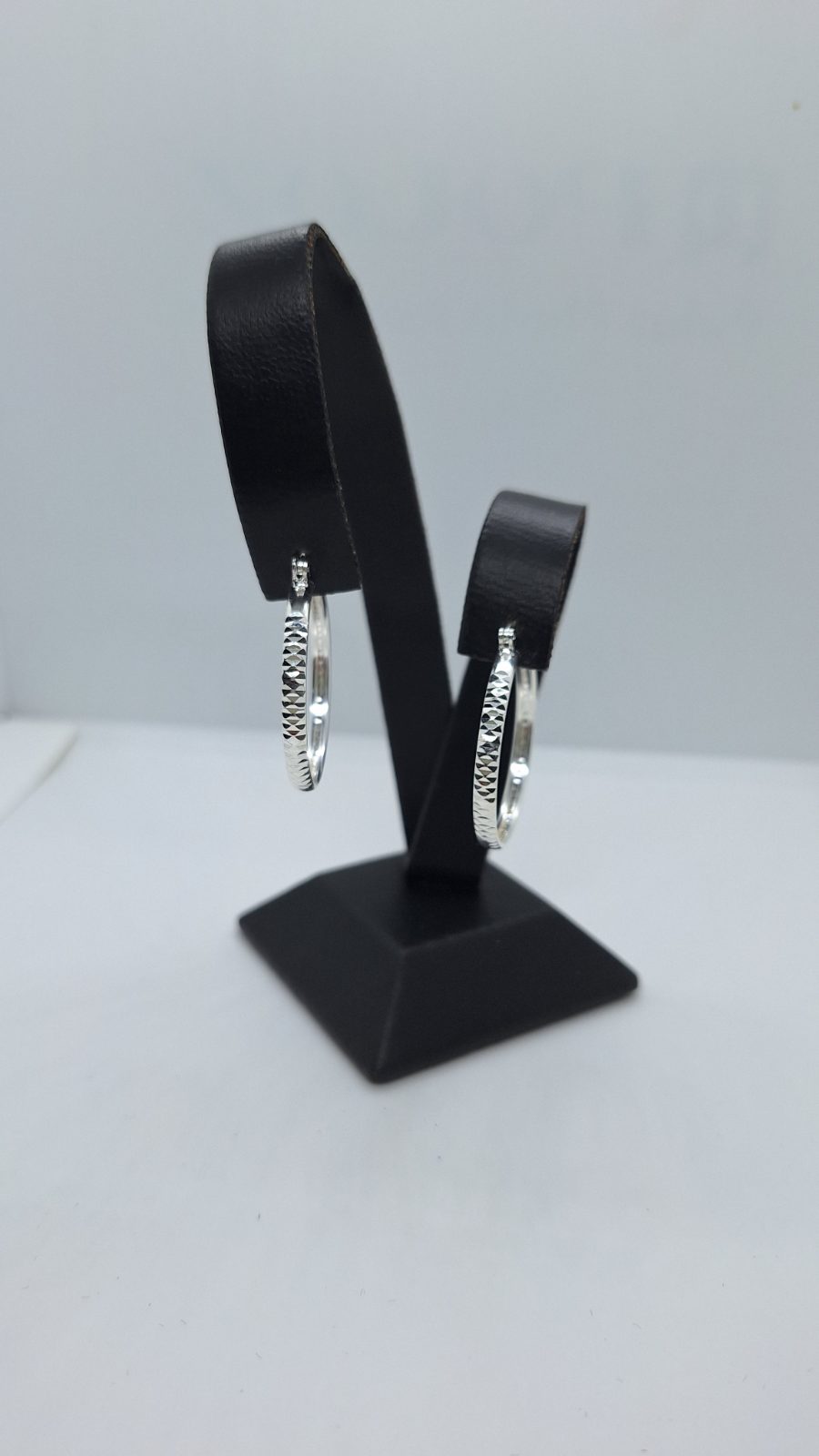 Arracadas diamantadas grandes