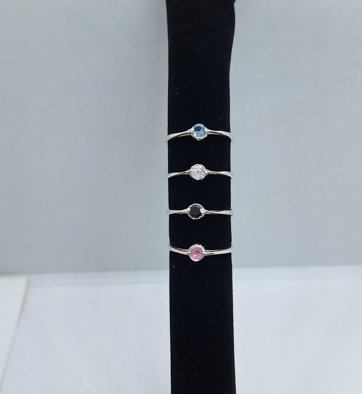 Anillo tambor piedra colores