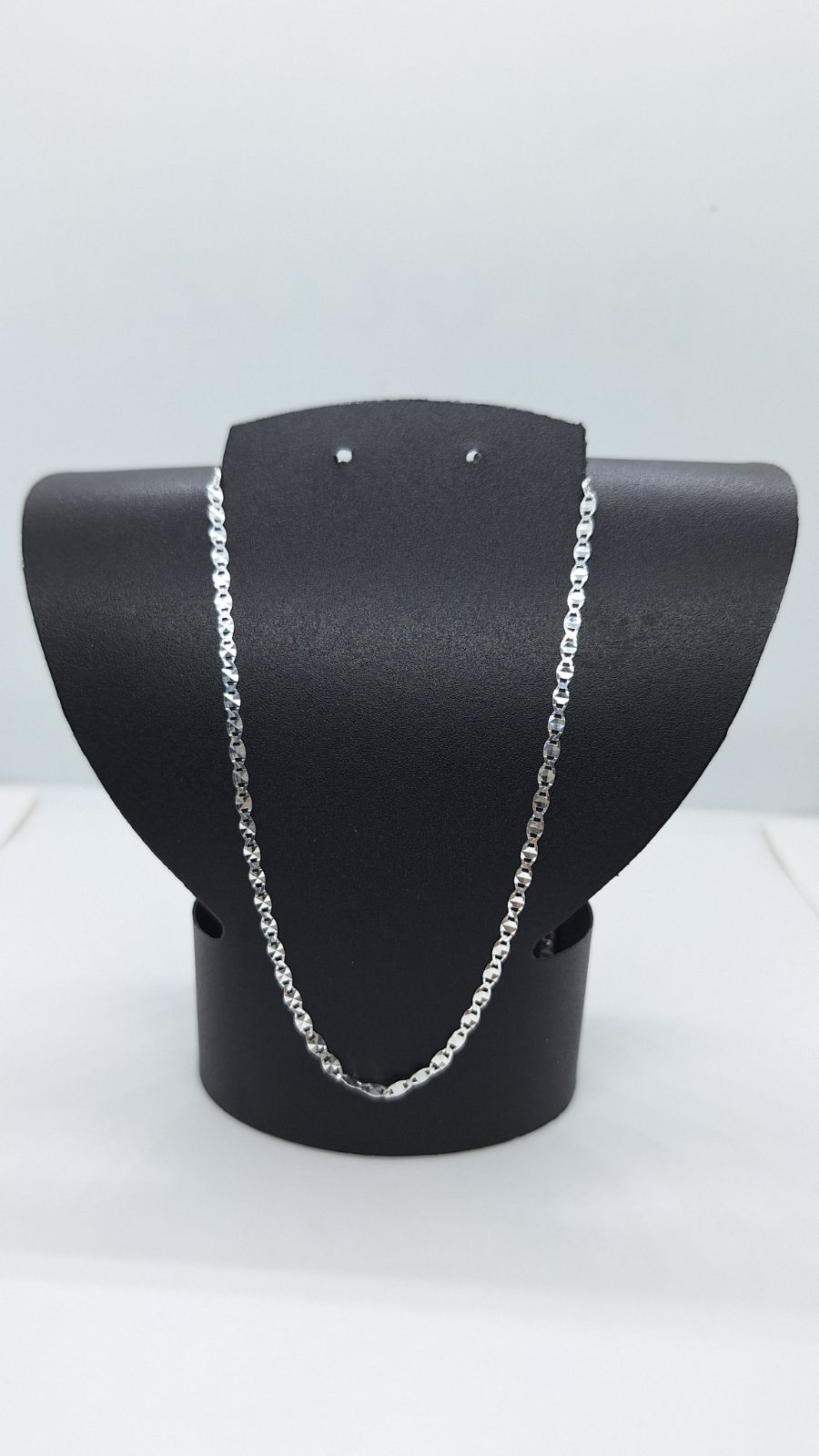 Cadena gucci diamantado italiano delgada corta/mediana