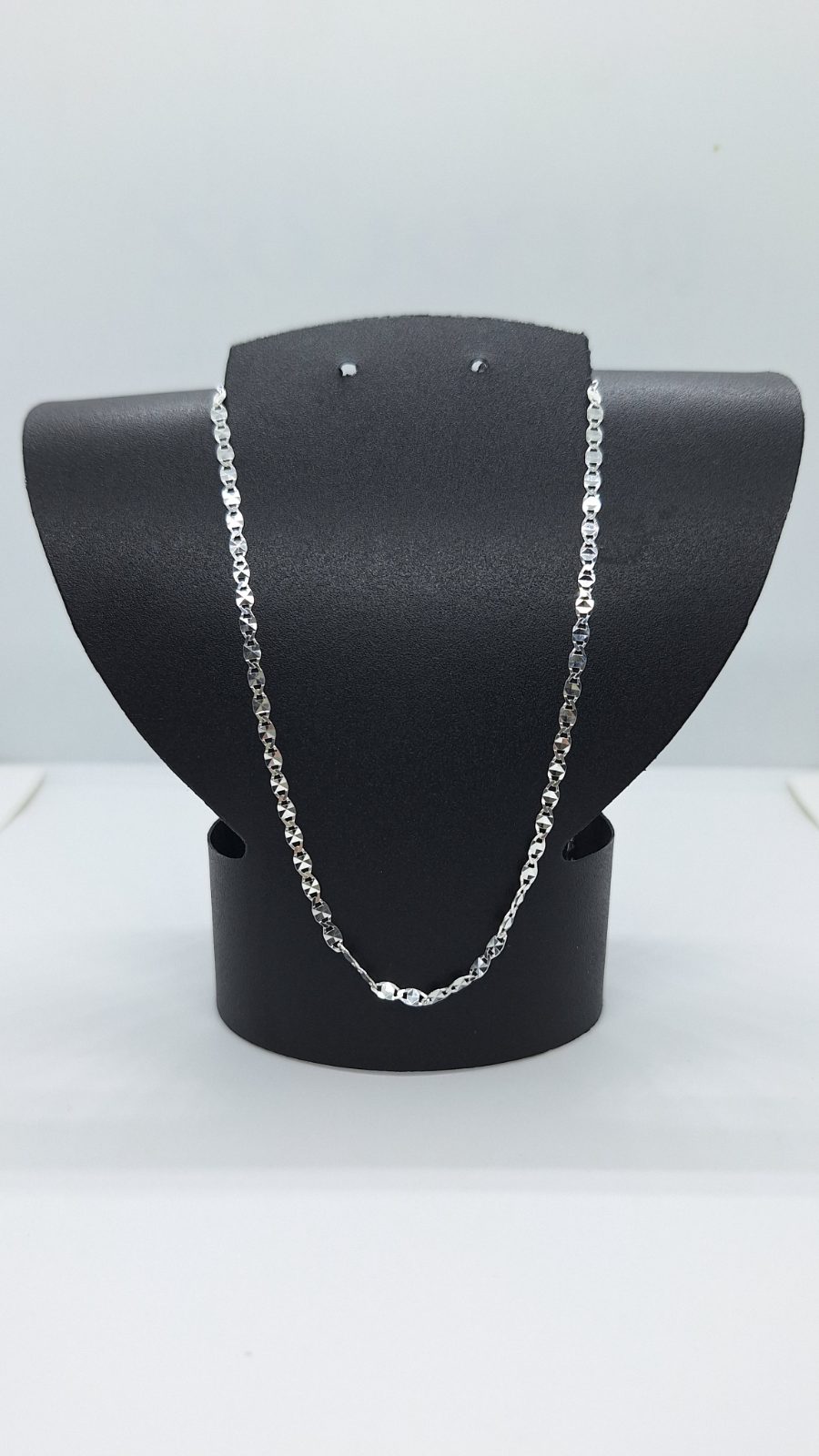 Cadena gucci diamantado italiano delgada larga