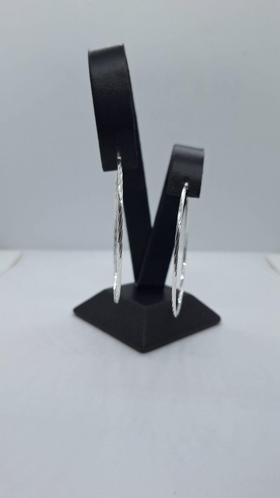 Arracadas diamantadas grandes