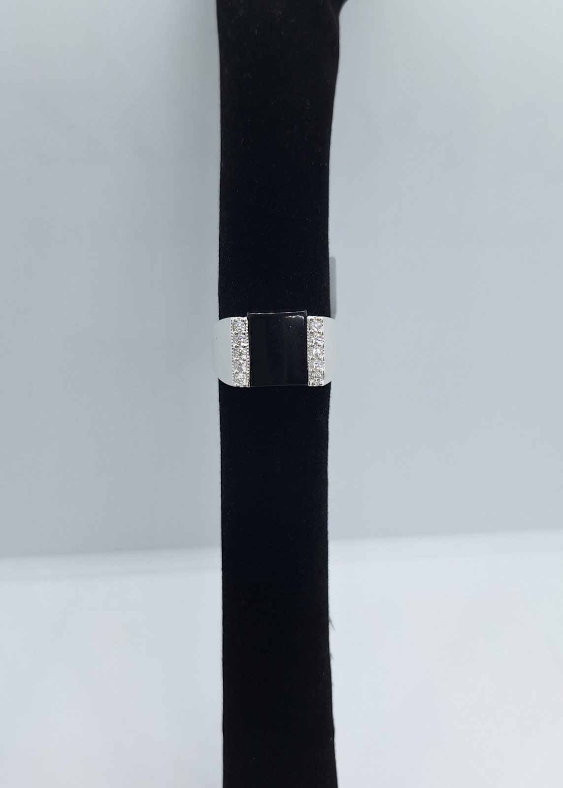 Anillo hombre onix piedras