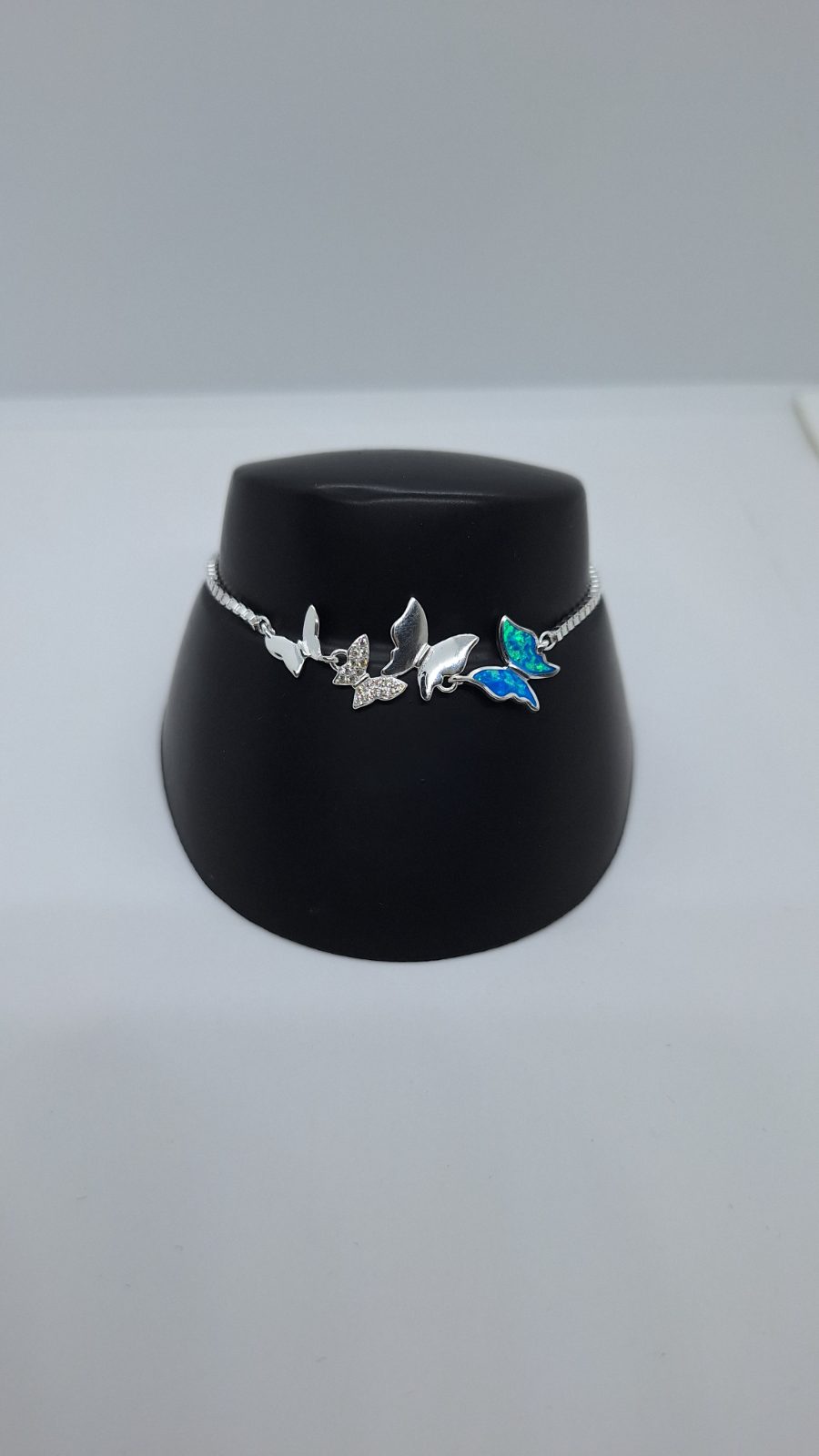 Pulsera mariposa ópalo