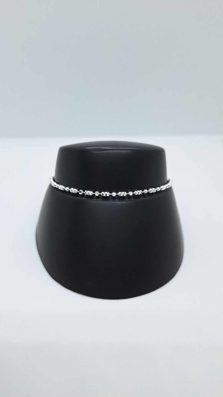 Pulsera bolitas diamantadas